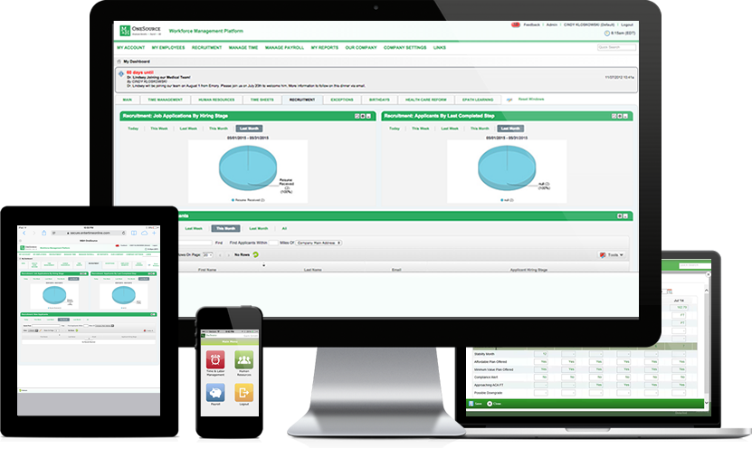 screenshot of M&H OneSource